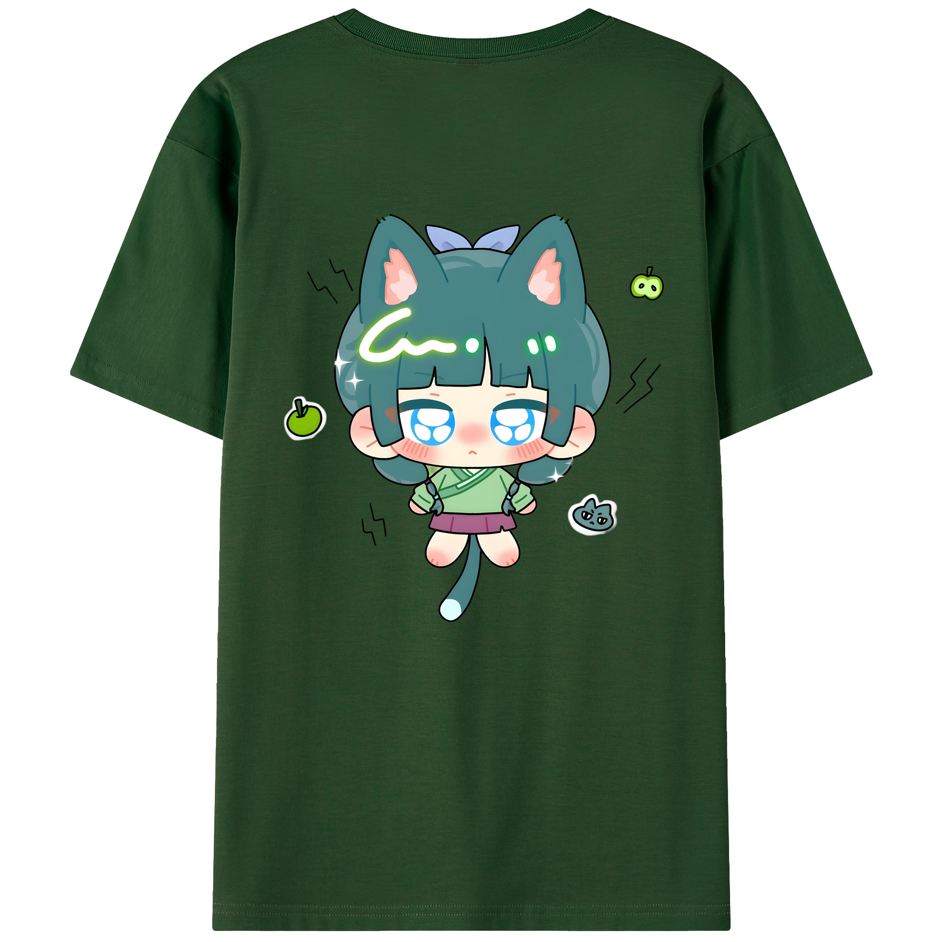 （画像用） 薬屋のひとりごと The Apothecary Diaries 綿100％半袖Tシャツ（背面プリント）